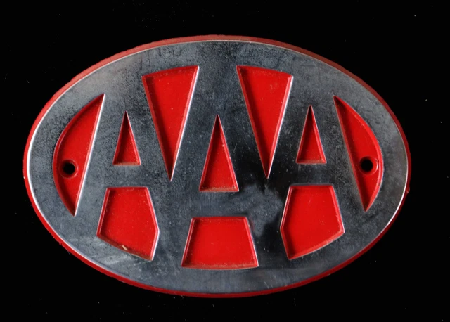 USA American Automobile Association AAA car  badge emblem