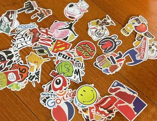 Bomb Decal Graffiti Skateboard Laptop Wall Stickers 100 Random Cartoon Sticker 2