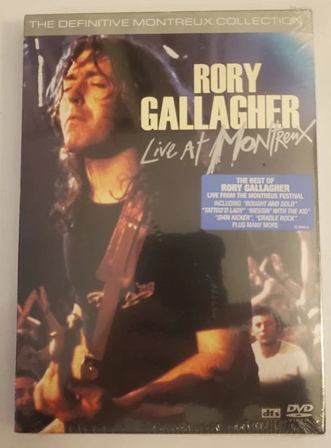 RORY GALLAGHER LIVE at Montreux The Definitive Collection DVD