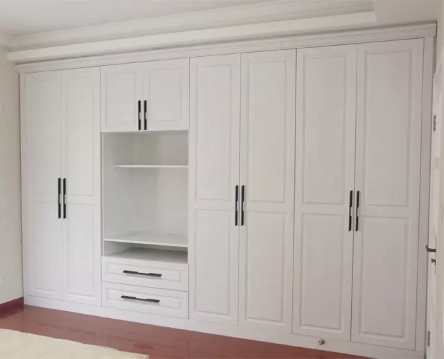 Modern Black Kitchen Handle Cabinet Cupboard Door Drawer Handles square pulls 3