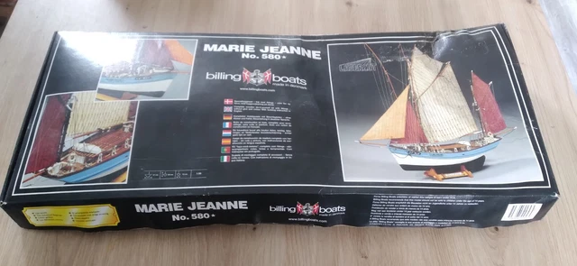 1/50e Billing Boats Marie Jeanne 580 - Les Kits Bois - Boutique Maquette