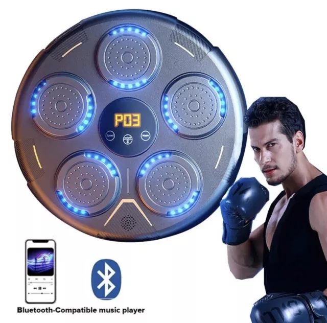 Play Music Bluetooth Boxing Machine,scatola musicale elettronica con guanti