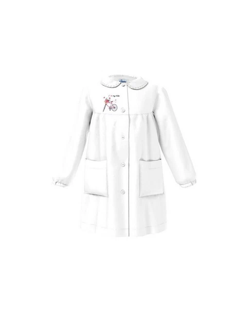 Grembiule Bimba Scuola Siggi Bianco BA0006BIANCOSCUOLA