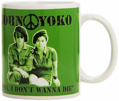 John Lennon - John & Yoko Soldier Tazza Mug JLMUG03 ROCK OFF