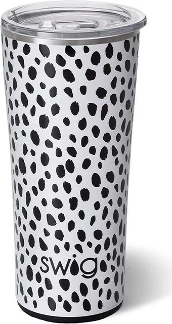 22Oz Triple Insulated Stainless Steel Skinny Tumbler with Lid, Dishwasher Safe,