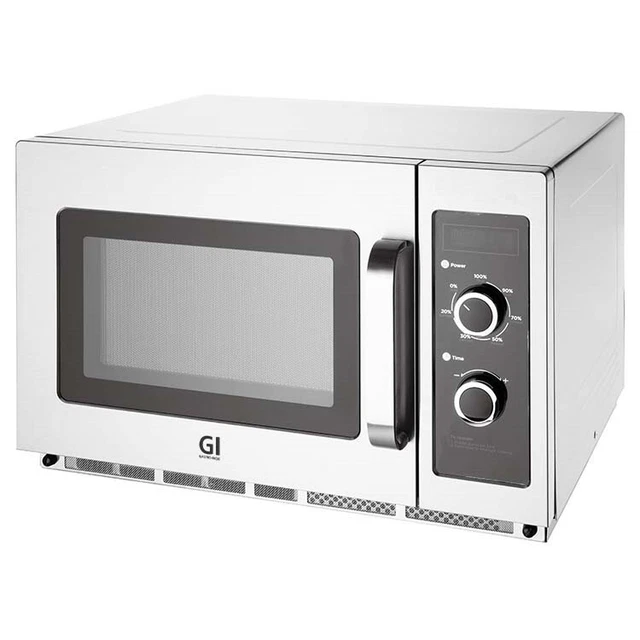 Gastro-Inox manuell 34 Liter Mikrowelle 1800W