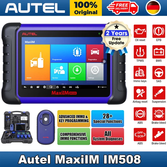 Autel IM508 IMMO Schlüssel Programmierung OBD2 Diagnosegerät Scanner Alle System