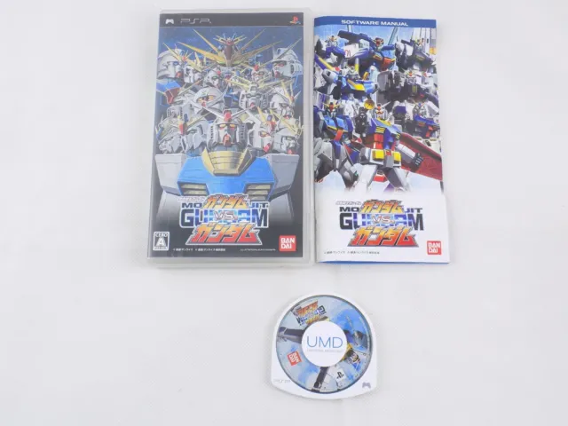 Playstation Portable PSP - Mobile Suit Gundam: Gundam vs Gundam - JAPAN - Fre...