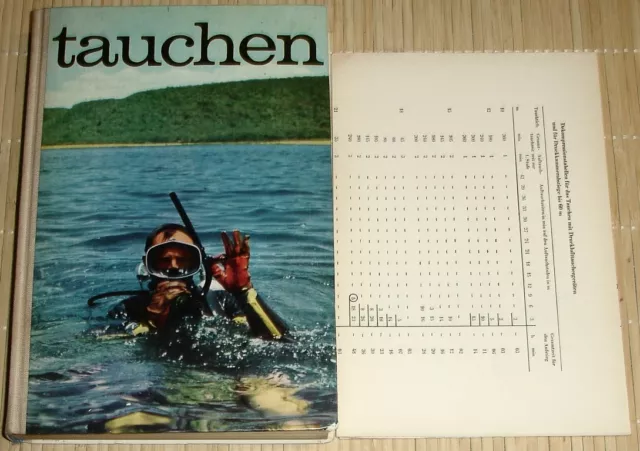 TAUCHEN Handbuch für Sporttaucher - Deutscher Militärverlag 1969 - Heinz Reusch