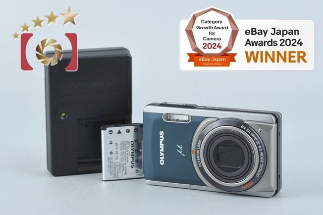 OLYMPUS μ-7020 #1987 OLYMPUS Μ-7020 DARK Gray 12.0 MP Digital Camera [Very Good