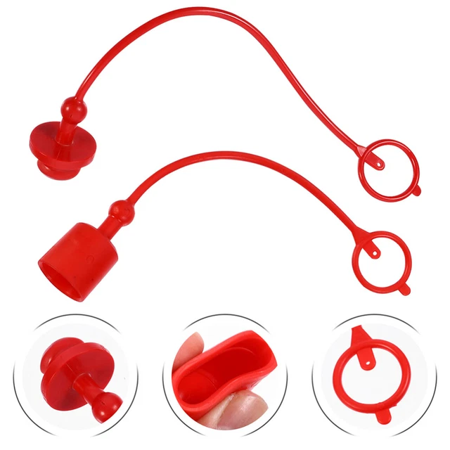 2 Set Copripolvere Accoppiamento Tappi Connettore Tappi Idraulici Presa Trattore