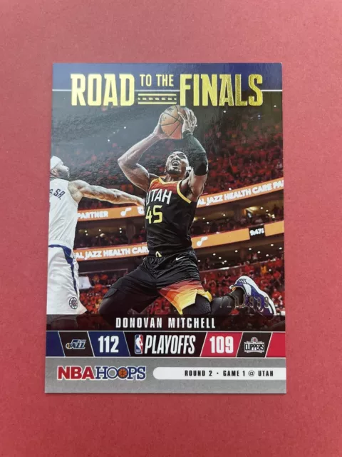2021-22 DONOVAN MITCHELL Panini NBA Hoops Road to the Finals Utah Jazz ...