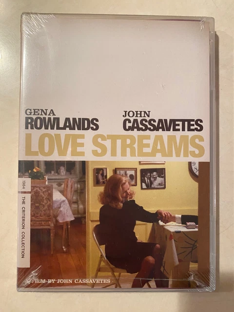 LOVE STREAMS (CRITERION Collection) JOHN CASSAVETES Gena Rowlands