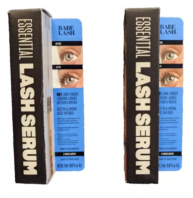 New Sealed BABELASH ESSENTIAL LASH 0.14fl. oz.  6 MONTH SUPPLY TOTAL