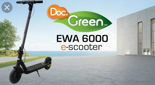 Doc Green E Scooter Ewa 6000 Ekfv DOC GREEN EWA 6000 EKFV E-Scooter Strassenzulassung neu OVP EUR 349,64