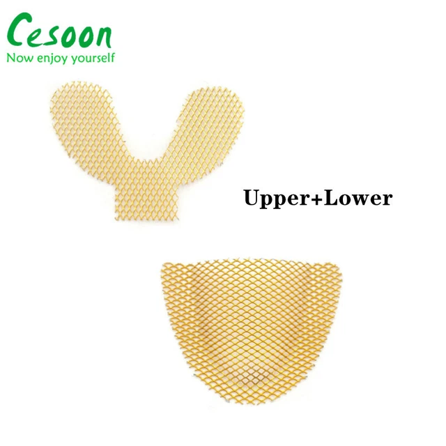 20Pcs Dental Impression Metal Net Tray Mesh Strengthen Teeth Oral Tools Gold MIX