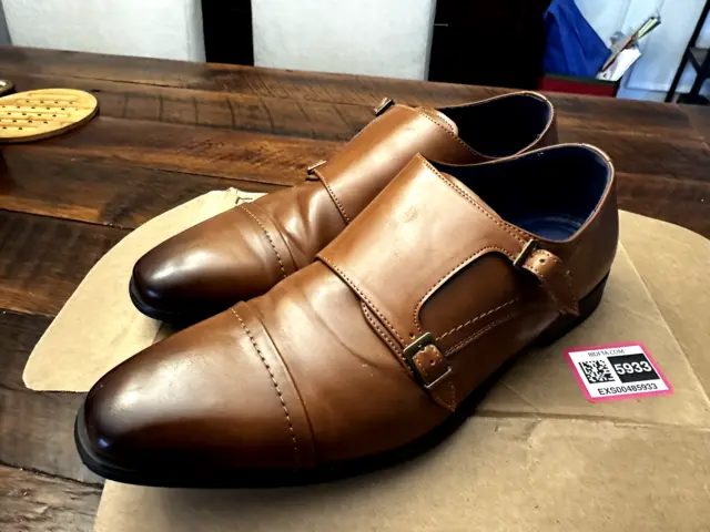BRUNO MARC MEN'S Dress Loafer Shoes Monk Strap Slip On Loafers - 60% ...