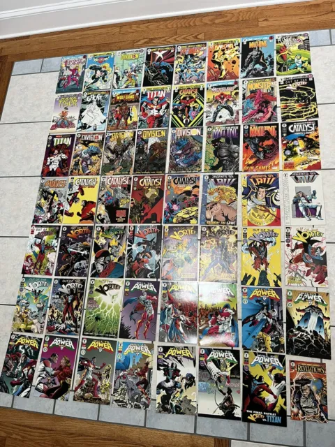 HUGE lot 56-Dark Horse Comics Barb Wire Ghost Machine Catalyst Will To Power+++!