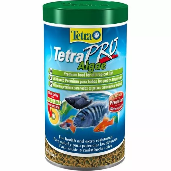 Tetra Pro Algues Poisson Nourriture Premium Foor pour Tout Tropical Santé 250ml