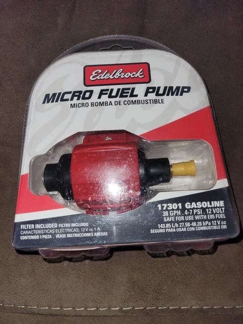 Edelbrock Universal Micro Electric Fuel Pumps 17301 New. Perfect