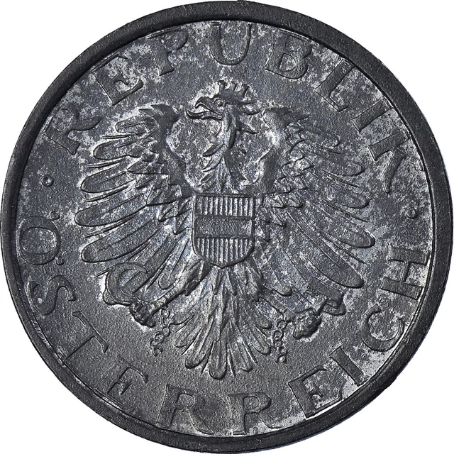 [#373477] Coin, Austria, 10 Groschen, 1949, VF, Zinc, KM:2874