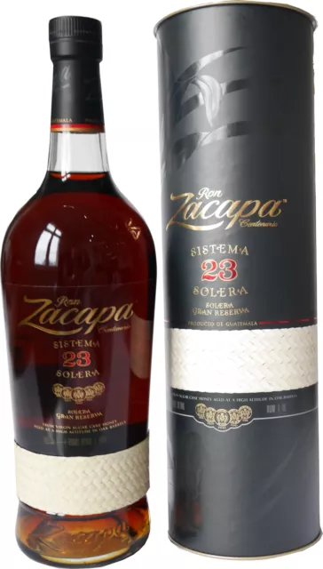 Ron Zacapa Rum, Sistema Solera 23 1 L. Ron 40% vol.