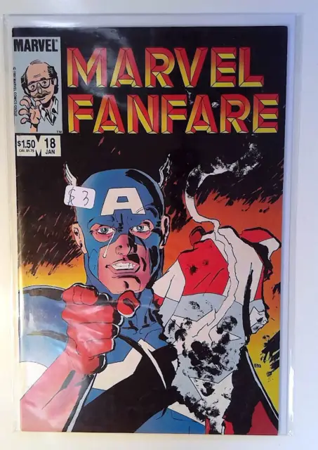 Marvel Fanfare #18 Marvel Comics (1985) FN/VF 1st Series 1st Print Comic Book