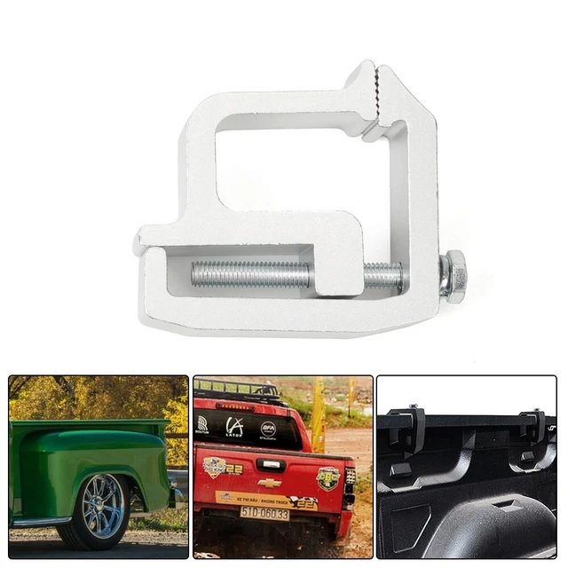 Silver Truck Cap Topper Camper Shell Mounting Clamps Heavy Duty