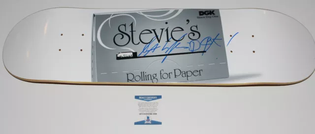 Stevie Williams Signed Dirty Ghetto Kids Dgk Skateboard Deck C Beckett Coa Bas