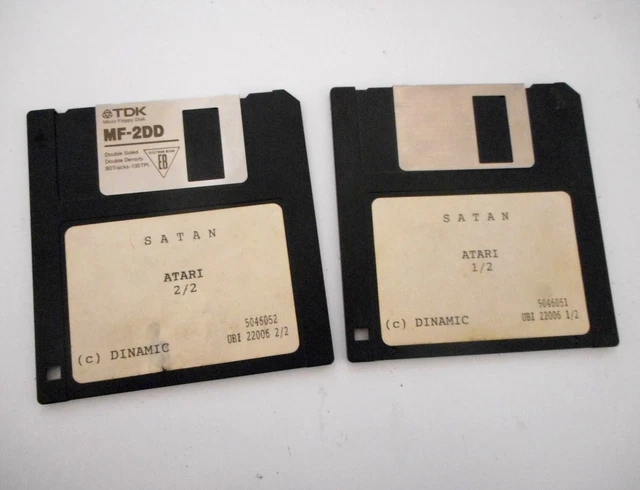 Rare Jeu Atari ST 520 1040 Complet En Boite FRA Wild Streets