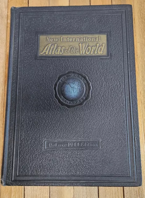 1944 - New International Atlas Of The World - Deluxe Edition
