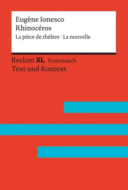 Rhinocéros. La pièce de théâtre · La nouvelle | Buch | 9783150199961