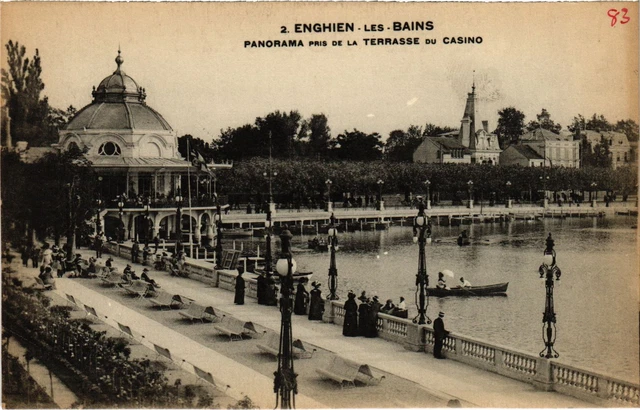 CPA Enghien les Bains Panorama pris de la Terrasse du Casino FRANCE (1308461)
