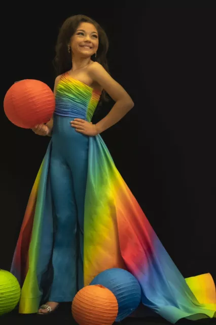 Jonathan kayne Rainbow, Girls Size 10, Pageant Dress, Brand New, Sugar Kayne