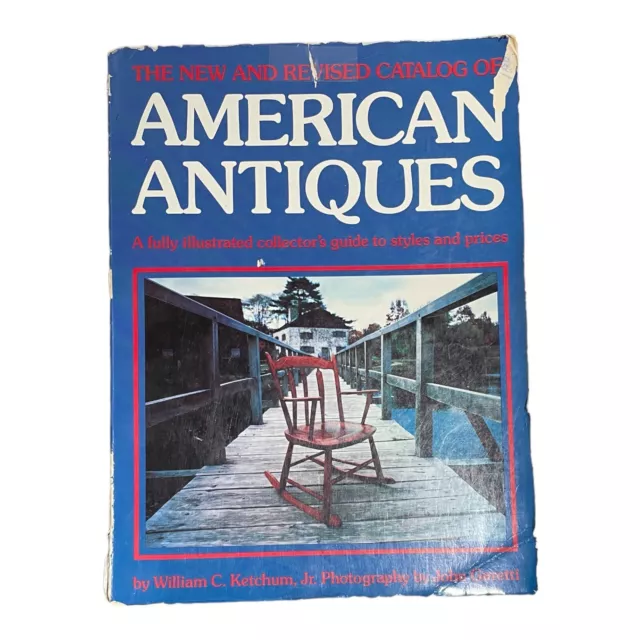 Vtg Book “The New & Revised Catalog Of American Antiques Paperback 1982 Guide