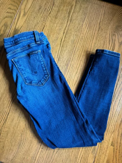 Hudson Womens Jeans size 28 Krista super skinny Stretch Midrise inseam 27