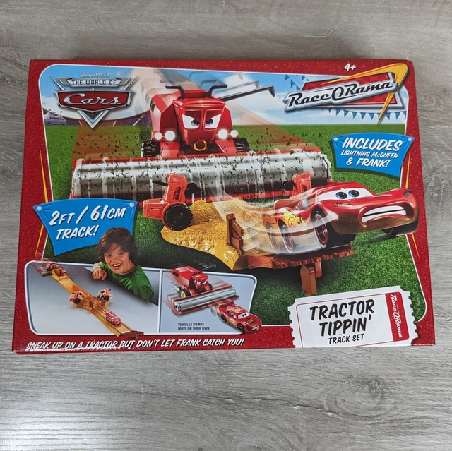 Disney Pixar Cars Race O Rama Tractor Tippin' Playset (2010) - New and Sealed!