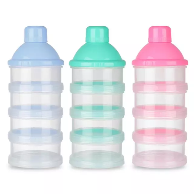 Food Storage Box Formula Dispenser Baby Milk Bottle Milk Powder Container UK