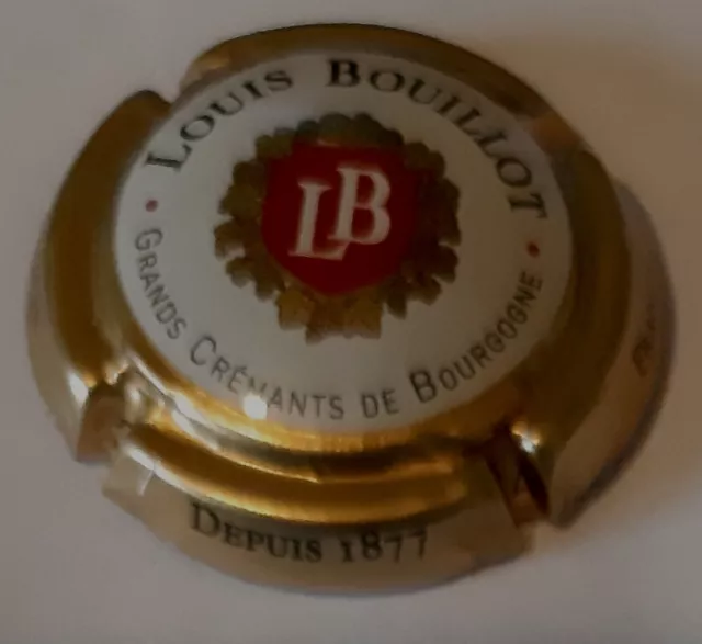 Capsule de crémant Louis Bouillot