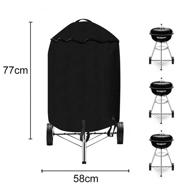 Cubierta de barbacoa para patio de jardín resistente a la lluvia protector solar resistente al polvo
