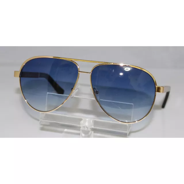 New Porta Romana 1967 100B Wood Frame Aviator Sunglasses