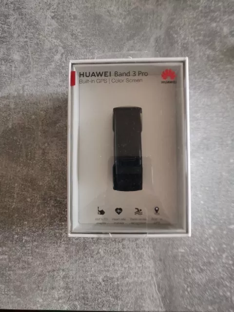 Huawei Band 3 Pro Aktivitätstracker - Obsidian Black Neu OVP