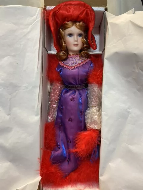 The Heritage Signature Collection Raquel Red Hat Doll COA MINT in Original Box