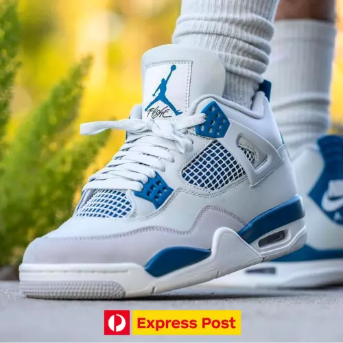 Air Jordan 4 Retro 'Military Blue' | MEN'S US7-US14  📦 FREE EXPRESS SHIPPING 📦