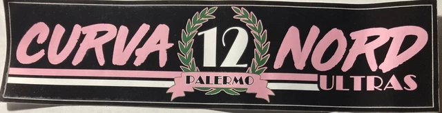 Curva Sticker PALERMO ULTRAS CURVA Nord 12 Sticker Supporter Footbal club Calcio EUR ...