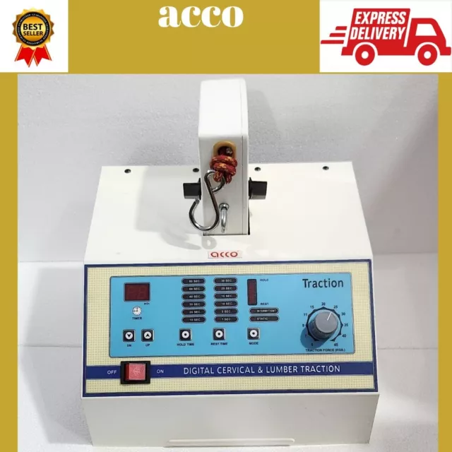 Prof Lumbar Traction Machine Led Advance Lumber & Cervical Traction US acco