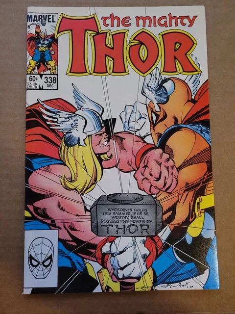 Thor #338 Walt Simonson 2nd App & Origin Beta Ray Bill Marvel Comics NM-