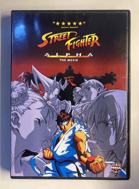 Sercive Alphas STREET FIGHTER ALPHA - The Movie (DVD, 2000), Manga Video $13.89 ...