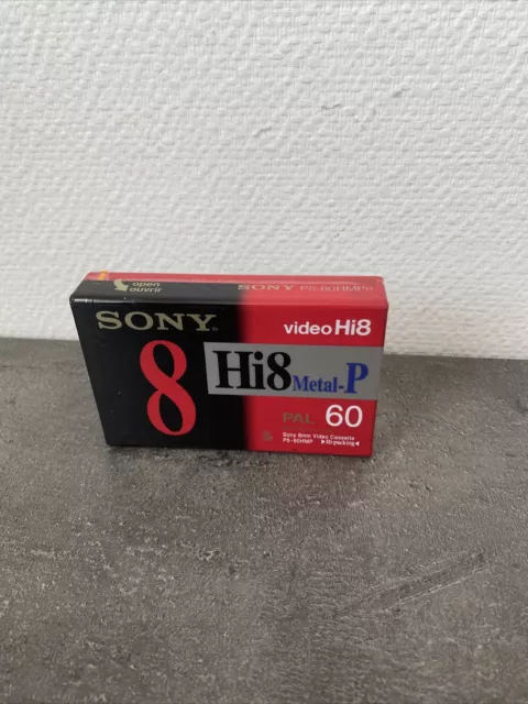 ancienne cassette sony HI8 video pal 60 neuve P5-60 HMP