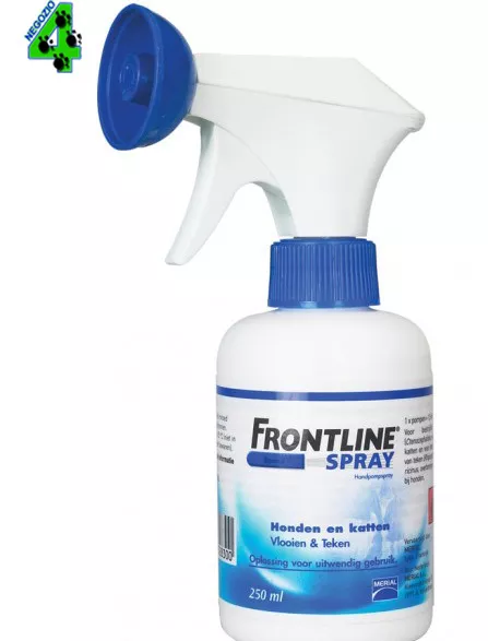Frontline SPRAY CANI e GATTI 100 ml ⇢ Antiparassitario Spray contro Pulci  Zecche